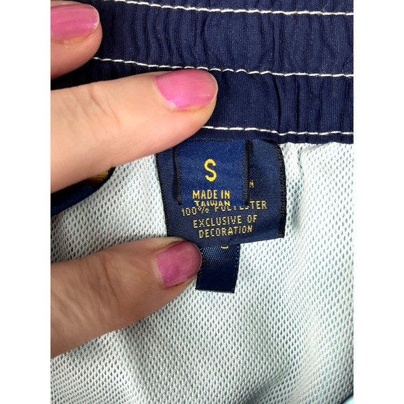 Polo Ralph Lauren Kailua 8.5" inseam blue swim trunks, size S - Picture 6 of 11